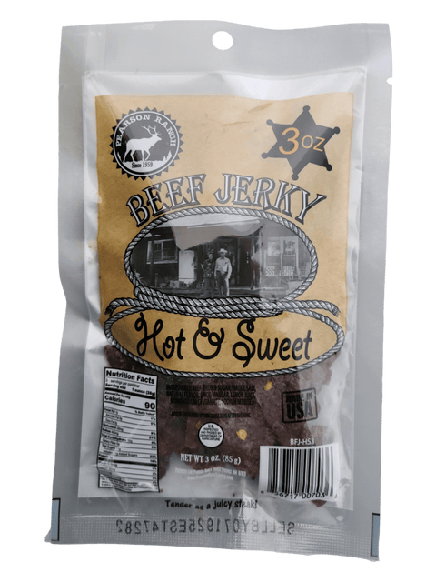 Hot & Sweet Beef Jerky - 3 oz