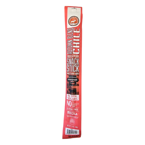 Green Chile and Autumn Blend Chile Beef & Pork Snack Sticks (12 pack)