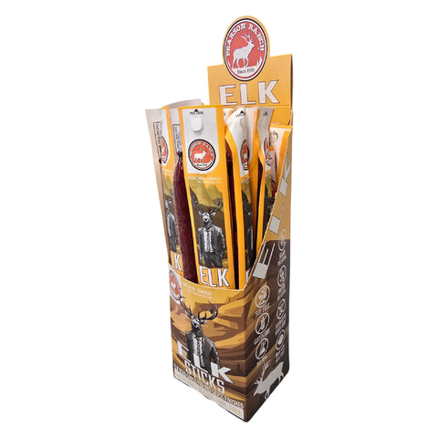 Wholesale Elk Hickory Smoked Snack Stick - 24 count caddy