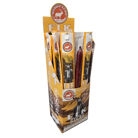 Wholesale Elk Hickory Smoked Snack Stick - 24 count caddy