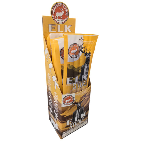 Wholesale Elk Hickory Smoked Snack Sticks - 6 count multi-pack caddy