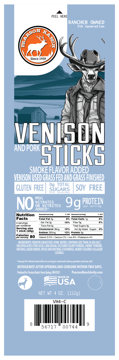 Venison Hickory Snack Stick Multi-pack