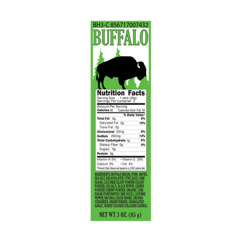 Buffalo Hickory Snack Stick Multipack - Pearson Ranch Jerky