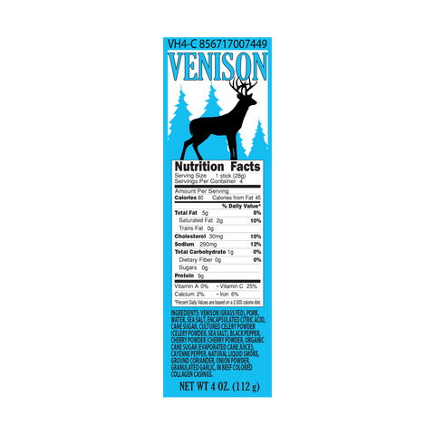 Venison Hickory Snack Stick Multi-pack - Pearson Ranch Jerky